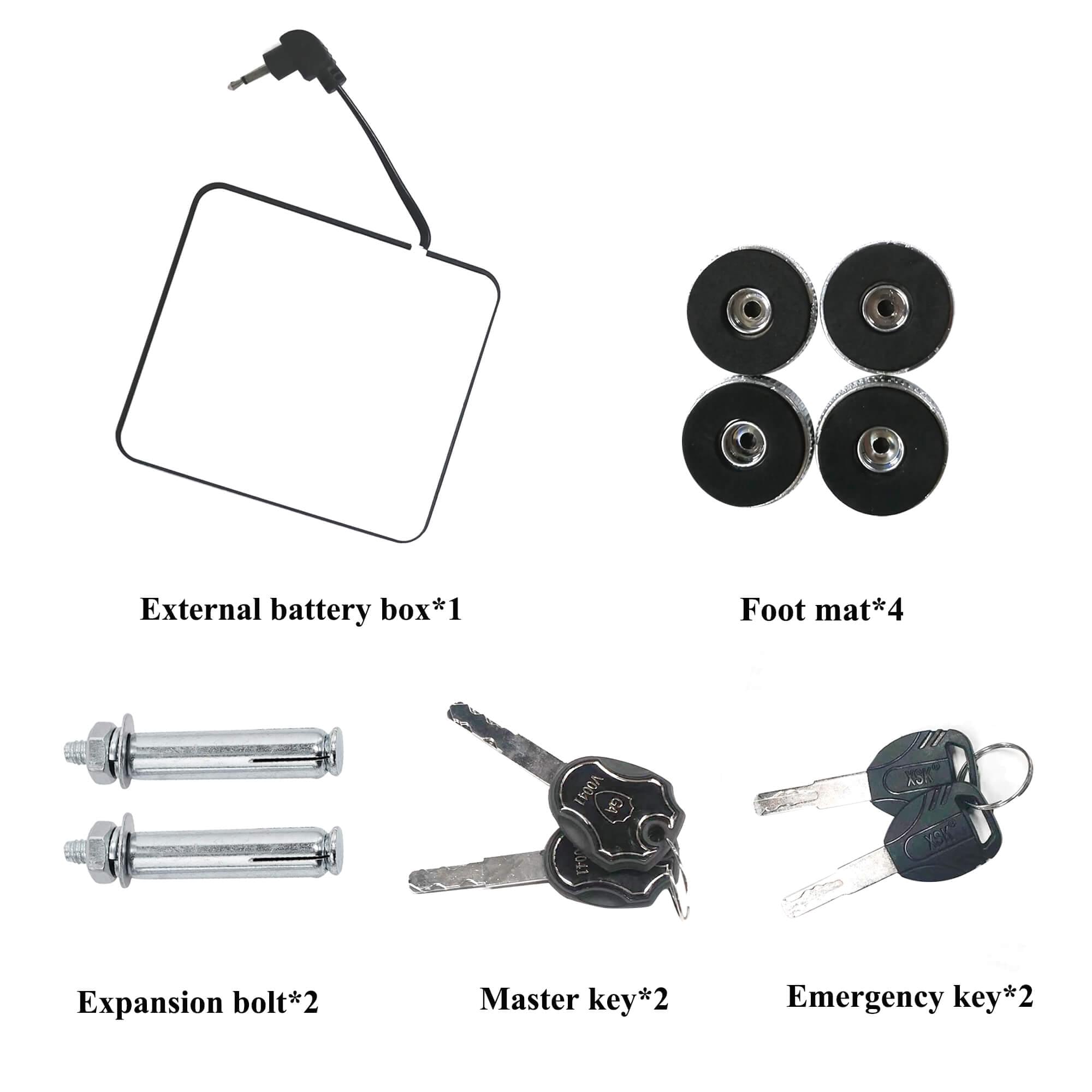 Digital Safe Deposit Box - FH36246MS accessories