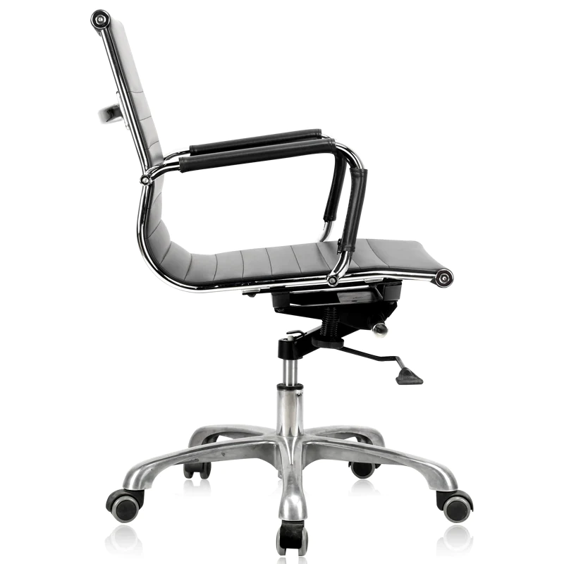 Low Back Medium back ergonomic designer office Swivel Office Chair (Black)
