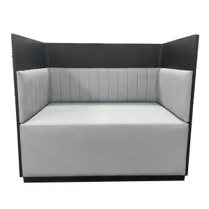 Sofa Sound Booth Fluted Backrest Upholstery