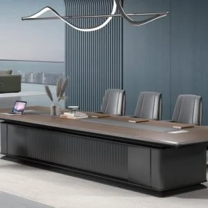 FH-CT-OD1 - Conference Table Single Box Base Fluted Design