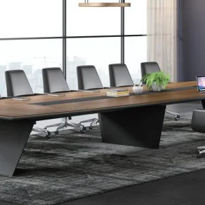 FH-CT-OD4 - Conference Table with Three Panel Legs