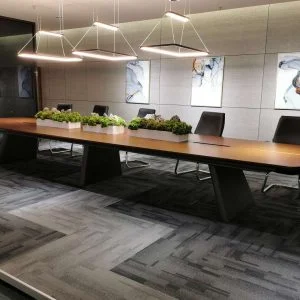 FH-CT-OD5 - Conference Table with Splayed Panel Legs