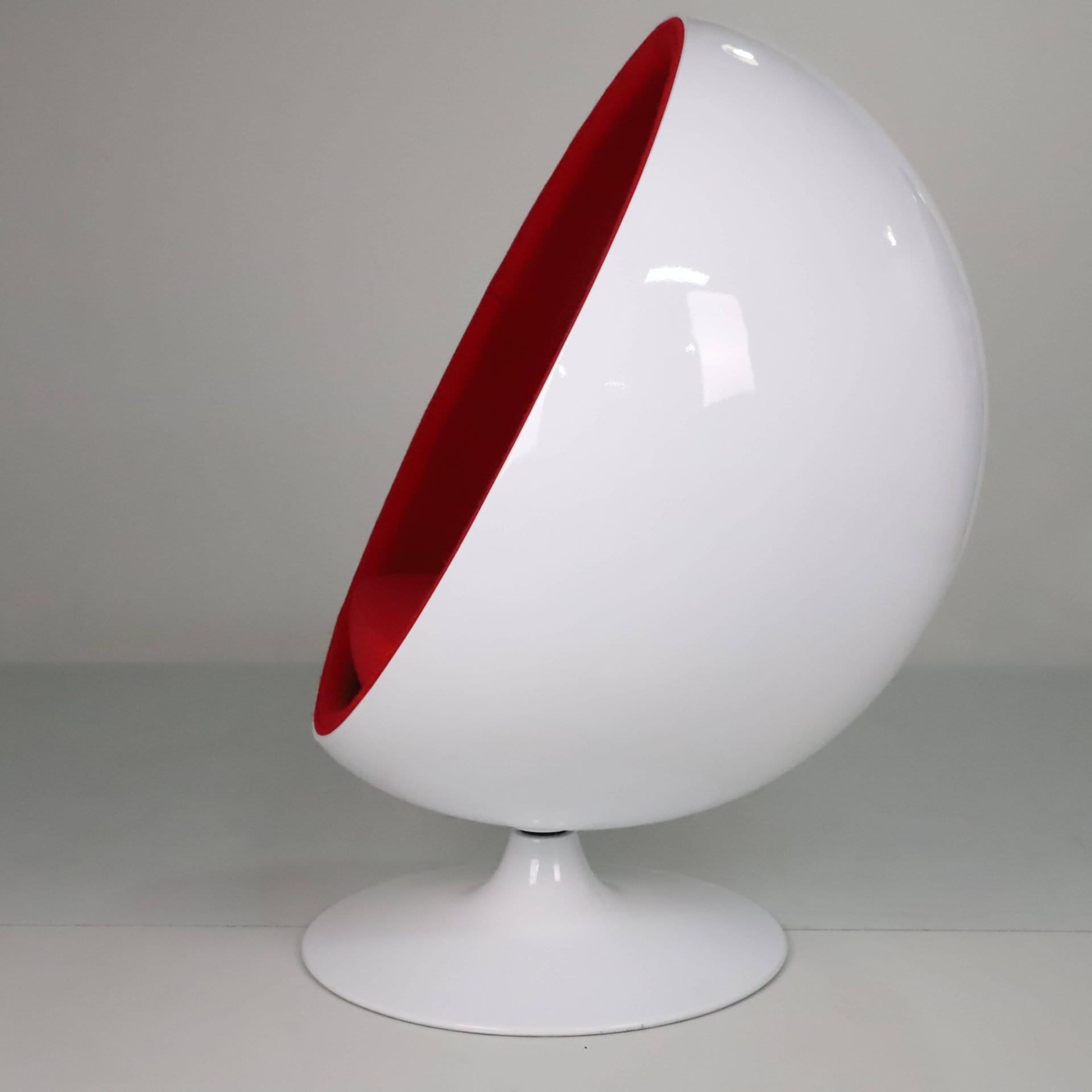 FOH-OLC-002 Modern Globe Ball Chair for Lobby Seating side view
