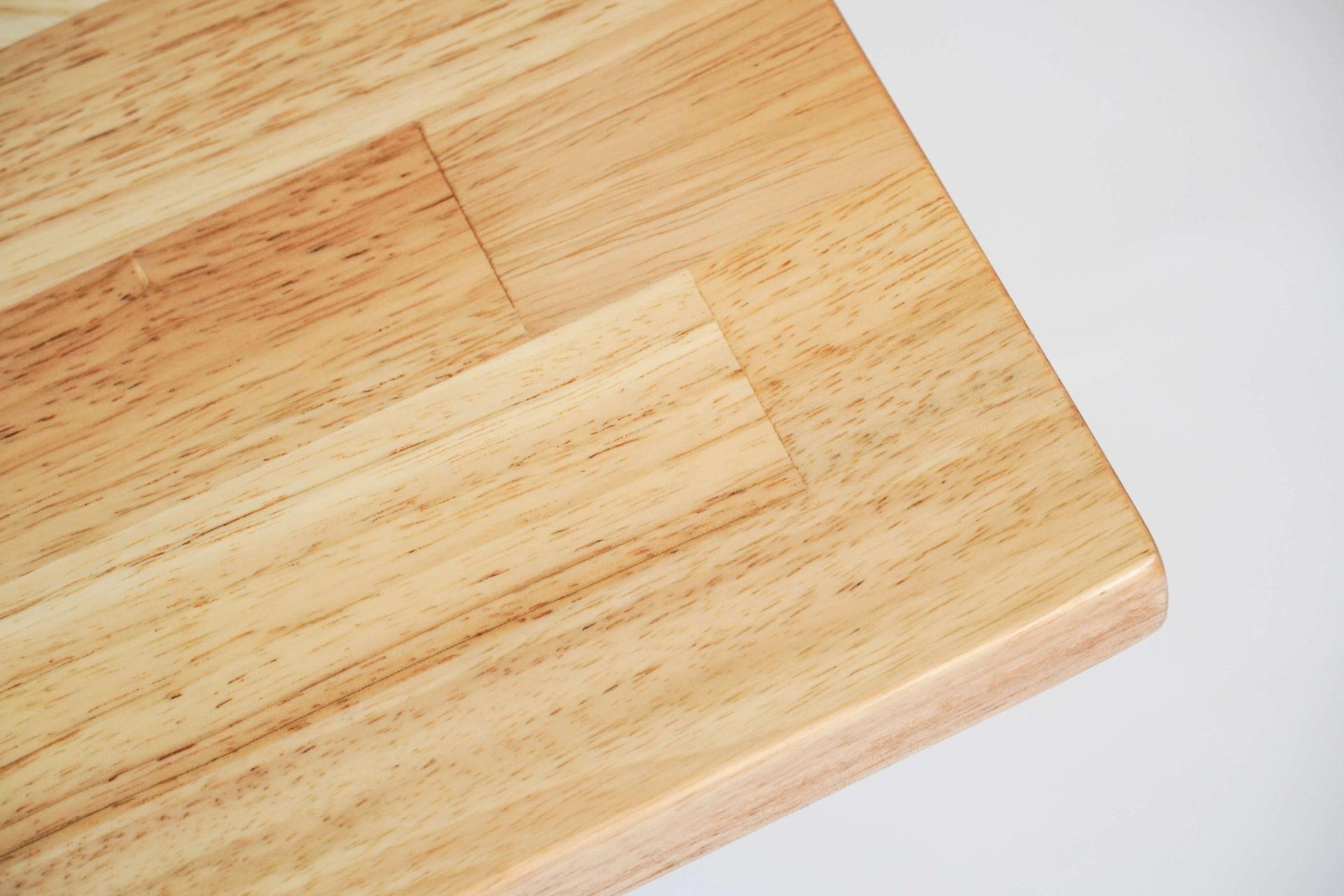 Natural Wood Butcher Block Real Wood Restaurant Table Top