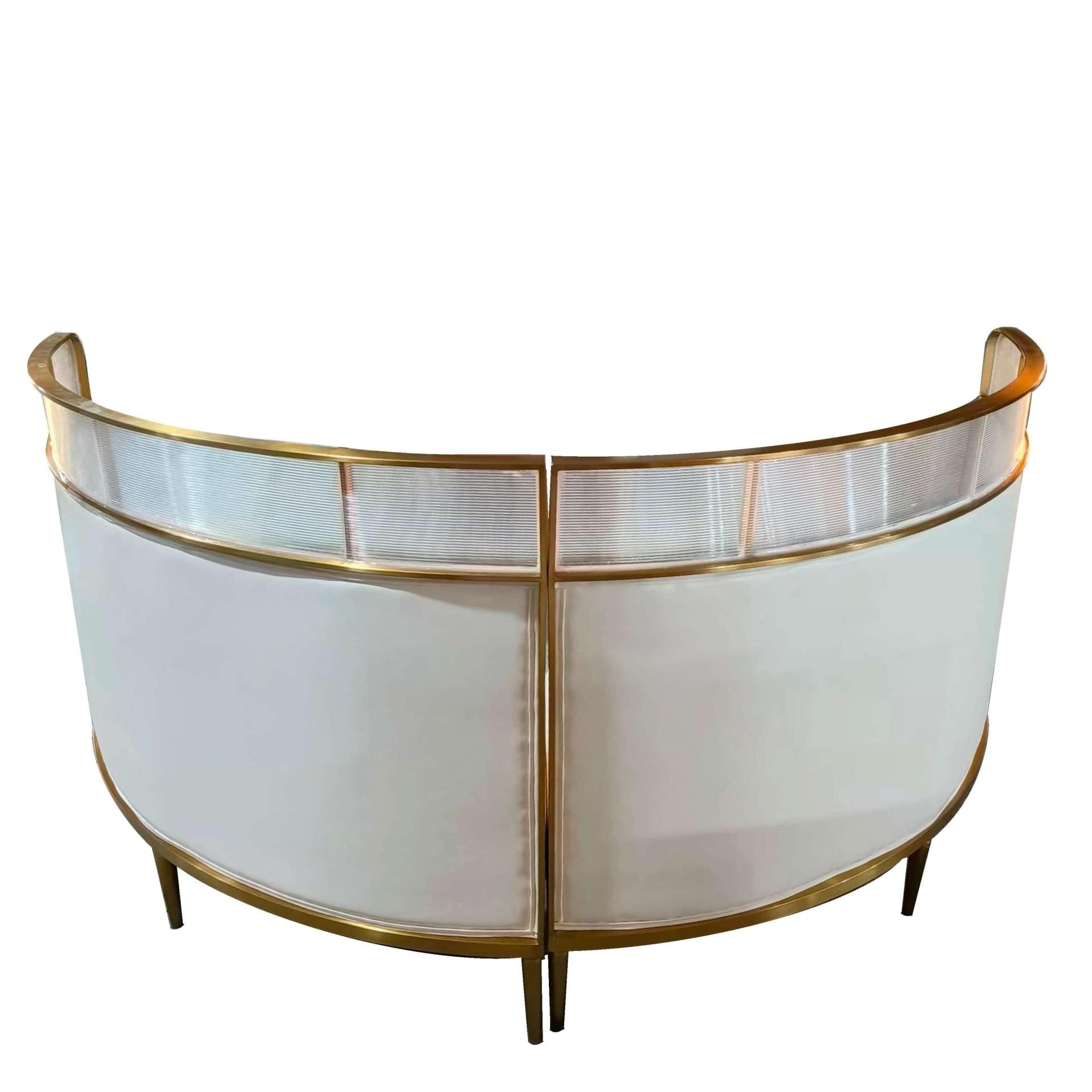 Banquette Sofa Booth - FH-SB001HR back view