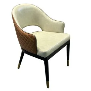 FH-UC217 - Designer Crescent Back Dining Armchair